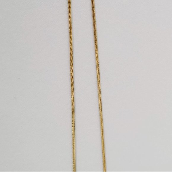 Golden Leaf Necklace - Picture 6 of 7